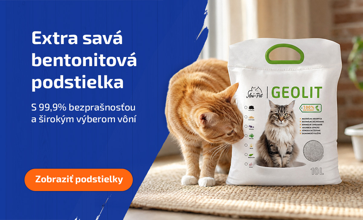 Geolit ultra biela podstielka pre mačky