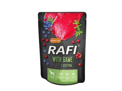 Rafi Dog Adult - Divina s čučoriedkami 300g