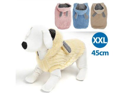 Nobleza Kabát Fluffy zlty XXL