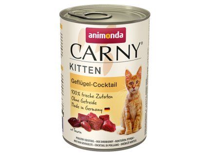Animonda Carny Mačiatko - Hydinový kokteil 400g