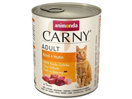 Animonda Carny Adult - Hovädzie a kura 800g