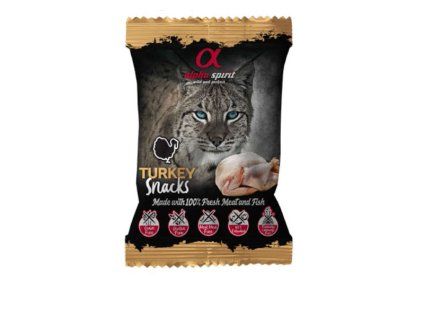 Alpha Spirit Snack Cat - Morčacie 50g