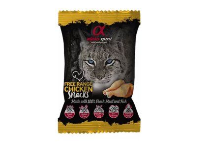Alpha Spirit Snack Cat - Kuracie 50g
