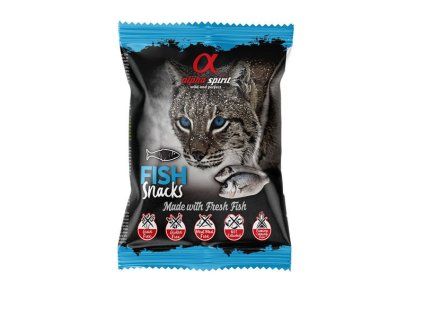 Alpha Spirit Snack Cat - Morské ryby 50g