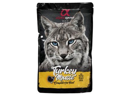 Alpha Spirit Cat - Jemné morčacie 85g