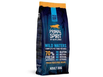Primal Spirit Dog 70% Wild Waters 12kg