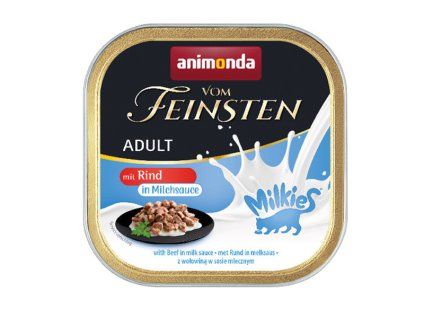 Animonda Vom Feinsten Adult - Hovädzie na mliečnej omáčke 100g