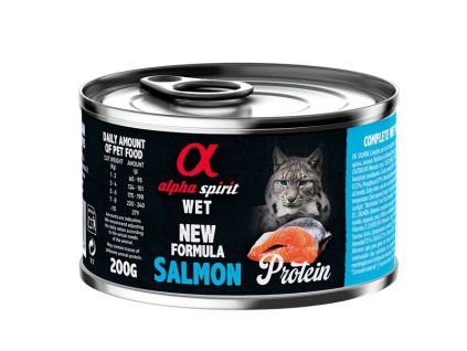 Alpha Spirit Cat Adult - Salmon Protein 200g